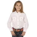 Wrangler Apparel Girls Girls Western Shirt S White