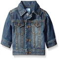 The Children's Place Baby Boys' Denim Jacket, Dark Wear Wash Blue, 0-3 Months