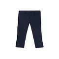French Toast Girls' Skinny 5 Pocket Knit Pant, Navy, 14