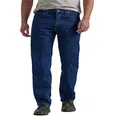 Wrangler Mens ZM100IDB Big & Tall Classic Five-Pocket Regular Fit Straight Leg Jean Jeans - Blue - 36W x 38L