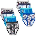 STAR WARS 100% Combed Cotton Briefs and Boxer Breifs and Poly-Blend Athletic Boxer Briefs in Sizes 4, 6, 8, 10 and 12, Star Wars 8pk Brief