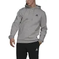 adidas Sportswear Essentials Fleece Hoodie, Grey, 2XL