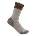 Carhartt Women's Heavyweight Synthetic-Wool Blend Boot Sock, Khaki, Large