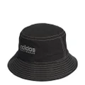 adidas Performance Classic Cotton Bucket Hat, Black, One Size (Womens)