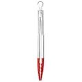 Cuisipro 74708605 Serving Silicone Tongs, Red