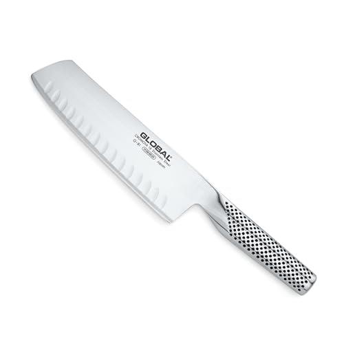 Global Knives Global 7Hollow Ground Vegetable Knife, L Silver