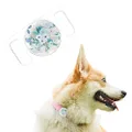 Rifle Paper Co. - Dog TAG - Collar Holder for AirTags - Dogs - Garden Party Blue