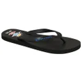 Rip Curl Icons of Surf Bloom Open Toe Sandals, Black/Blue, Size US 10
