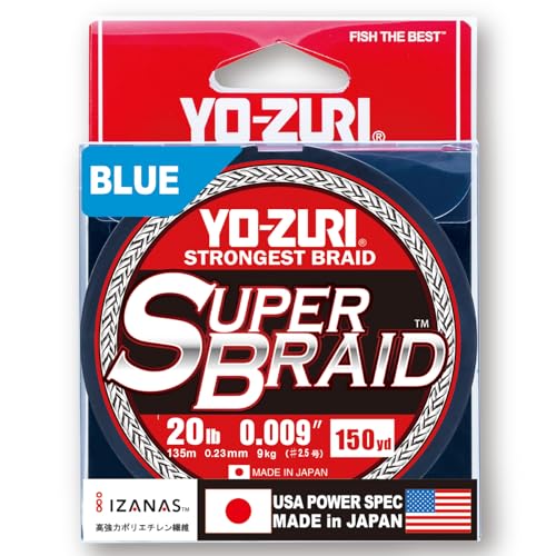 Yo-Zuri Dark Green SuperBraid 80 lb Test Braided Fishing Line