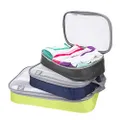 Travelon Set of 3 Packing Organizers, Bolds, One Size, Bolds, One Size, Set of 3 Packing Organizers