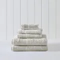 Tommy Bahama- Bath Towels, Absorbent & Fade Resistant Cotton Towel Set, Fashionable Bathroom Decor (Island Retreat Beige, 6 Piece)