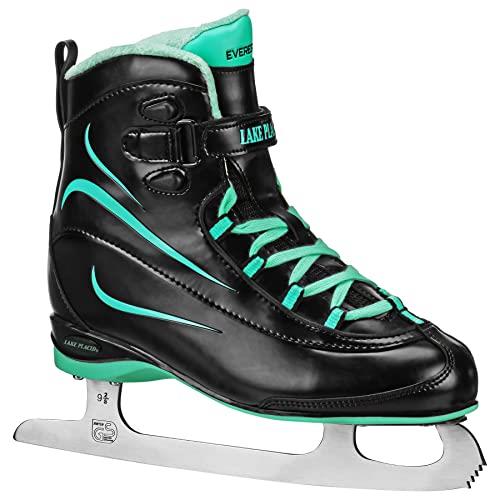 Lake Placid Everest Women's Ice Skate Black/Mint Size 10