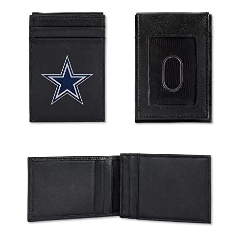 NFL Rico Industries Embroidered Front Pocket Wallet - Great Gift Item, Dallas Cowboys, Front Pocket