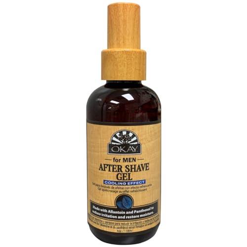 Okay Pure Naturals Cooling Effect After Shave Gel for Men 118 ml