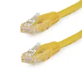 StarTech.com Yellow Molded RJ45 UTP Gigabit Cat6 Patch Cable - 35 Feet (C6PATCH35YL)