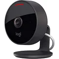 Logitech 961-000490 Circle View Weatherproof Wired Home Security Camera TrueView Video, 180° Wide Angle, 1080p HD, Night Vision, 2-Way Audio, Encrypted and Apple HomeKit Secure Video - Black