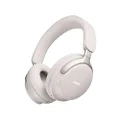 Bose QuietComfort Ultra Wireless Noise Cancelling Headphones with Spatial Audio, Over-The-Ear Headphones with Mic, Up to 24 Hours of Battery Life, White