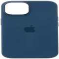 Apple iPhone 15 Silicone Case with MagSafe — Storm Blue ​​​​​​​