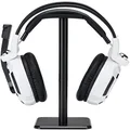 iKNOWTECH Headphone Stand Aluminium Holder for Microsoft Xbox One Chat, Turtle Beach Recon 50X/50P/Beach XO One Stereo, KingTop Each G2000, Sony Playstation Wireless Stereo Headset & More(BK)