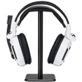 iKNOWTECH Headphone Stand Aluminium Holder for Microsoft Xbox One Chat, Turtle Beach Recon 50X/50P/Beach XO One Stereo, KingTop Each G2000, Sony Playstation Wireless Stereo Headset & More(BK)
