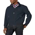 Tommy Hilfiger Men's Performance Faux Memory Bomber Jacket, Navy Unfilled, XX-Large
