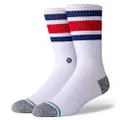 Stance Boyd St Crew Socks, Blue, Medium