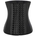 ECOWALSON Waist Trainer for Women Corset Cinher Body Shaper with Steel Bones and Extender
