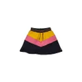 Quapi Girl's Kenja Skirt, Gray Midnight, Size 7-8 Years