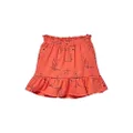 Quapi Girl's Khloe Skirt, Coral, Size 5-6 Years