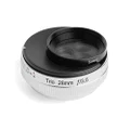 Trio 28mm f/3.5 Lens Versatile Lensbaby Trio 28mm f/3.5 Lens for Canon EOS M, Silver (LBTR28X)