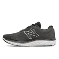 New Balance Men's Fresh Foam 680V7 Running Sport Sneakers Shoes Black/Star Glo 14 Wide