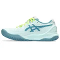 ASICS Women's Gel-Resolution 9 Tennis Shoe, Soothing Sea/Gris Blue, 8 US Wide