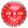 Diablo by Freud DMADST1000 10 in. Diamond Segmented Turbo Cut-Off Discs for Masonry Multi, One Size