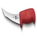 Victorinox Fibrox Curved Narrow Blade Boning Knife, Red, 5.6601.15 2.2 cm*28.5 cm*3.6 cm