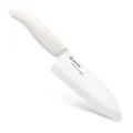 Kyocera Santoku Knife Santoku Knife, White/White, FK-140 WH-WH