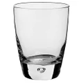 Bormioli Rocco Luna Set of 4 Double Old Fashioned Glasses, 11.5 Oz. Clear Crystal Glassware, Dishwasher Safe, Made in Italy