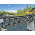 Walthers Trainline 109' Single-Track Pratt Deck Truss Railroad Bridge - Kit Train Collectable Train