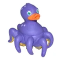 Wild Republic Rubber Duck, Octopus, Gift for Kids, Great Gift for Kids and Adults, 4 inches