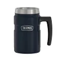Thermos 470ml Stainless King Stainless Steel Vacuum Insulated Camping Mug - Midnight Blue