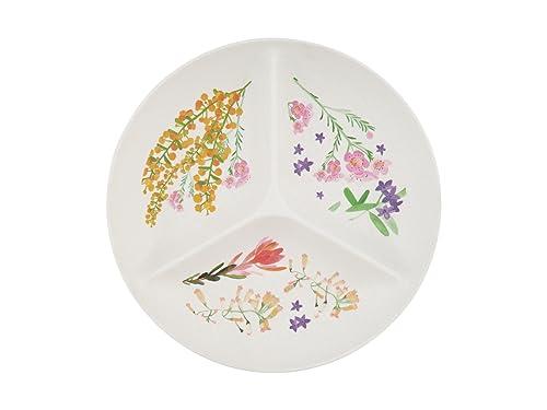 Maxwell & Williams Wildflowers Bamboo Divided Platter 23cm
