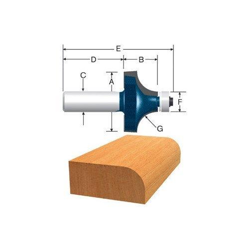 Bosch 85594MC 1-1/4 In. Roundover Router Bit