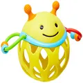 Skip Hop Explore and More Roll Around Rattle Toy, Bee