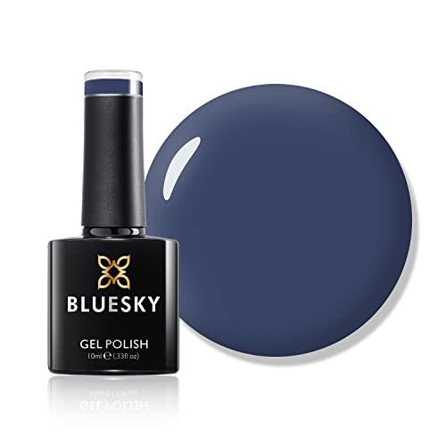 Bluesky Denim Patch Gel Nail Polish 10 ml, Dark Blue