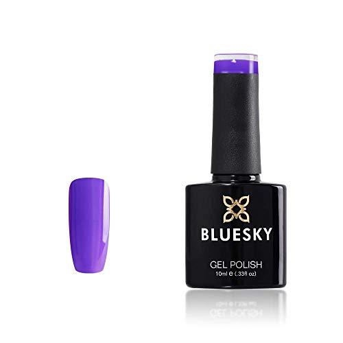 Bluesky Video Violet Gel Nail Polish 10 ml, Purple