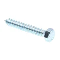 Prime-Line 9056220 Hex Lag Screws, 3/8 in. X 2-1/2 in, A307 Grade A Zinc Plated Steel, 50-Pack