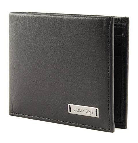 Calvin Klein Smooth Slimfold Wallet, Black
