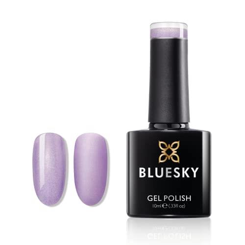 Bluesky Fairy Godmother Gel Nail Polish 10 ml, Purple Glitter