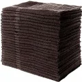 Simpli-Magic 79223 Brown Hand Towels, Size: 16” x 27 12 Count
