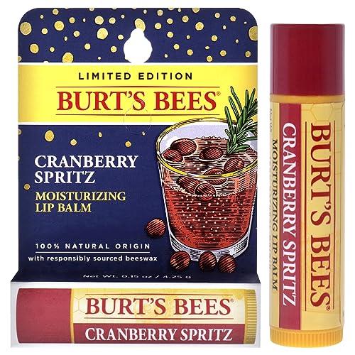 Burts Bees Cramberry Spritz Moisturizing Lip Balm For Unisex 0.15 oz Lip Balm
