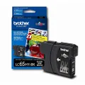 Brother LC65HYBK High Yield Ink Cartridge - Retail Packaging-Black